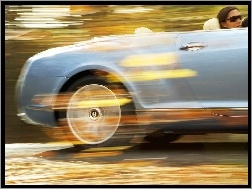 Rozmazane, Bentley Continental GTC, Prędkość